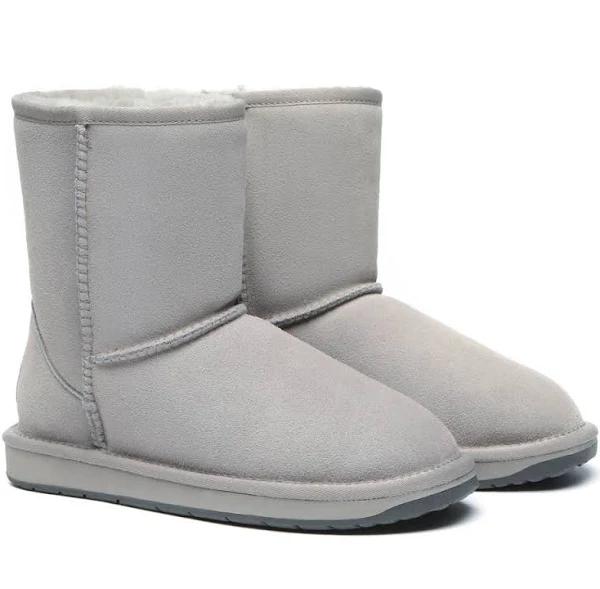 Premium Australian Sheepskin Boots Unisex Short Classic Plus