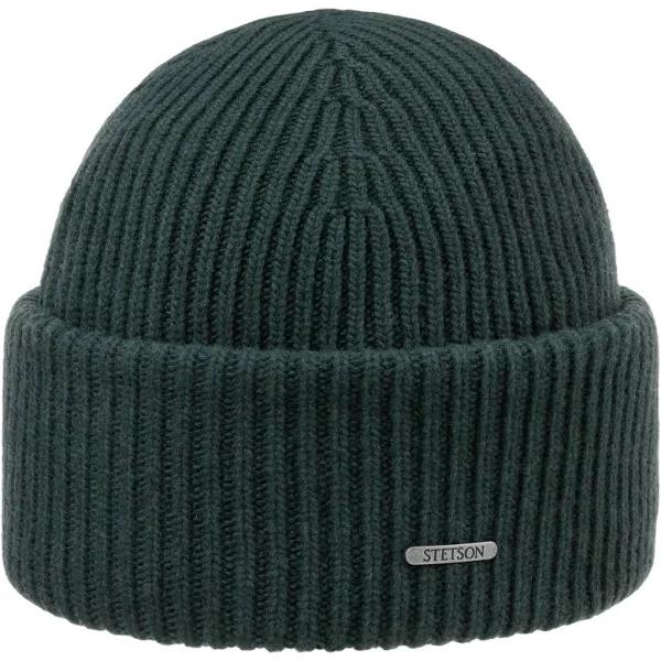 Stetson - Green Cuff Beanie - Beanie Wool-4 Green Cuff @ Hatstore