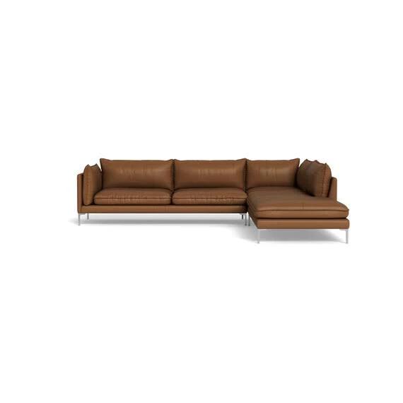 Panama Leather Modular Sofa Tan by Freedom