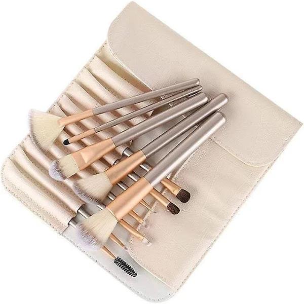 Makeup Brushes Elegant Champagne Gold Up Set Cosmetic Tools - 18/set - AfterPay & zipPay Available