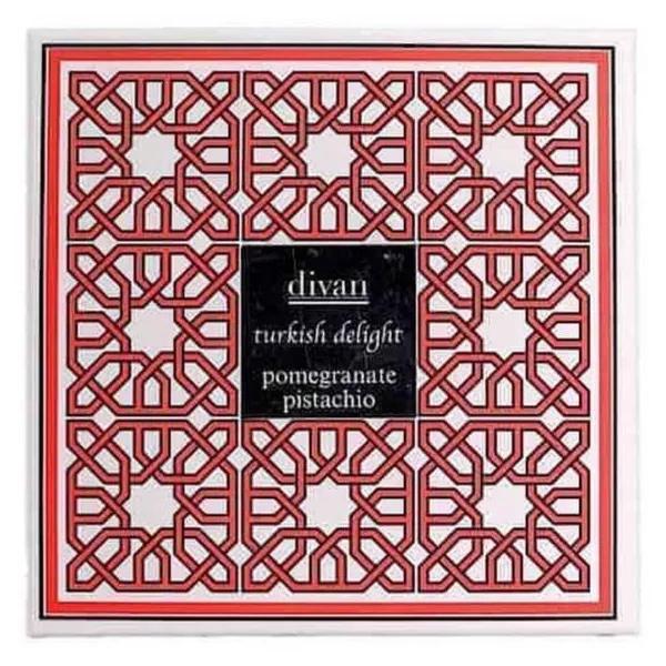 Divan Pomegranate & Pistachio Turkish Delight 250g