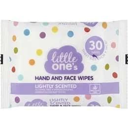 Little One's Baby Wipes Hand & Face 30 Pack