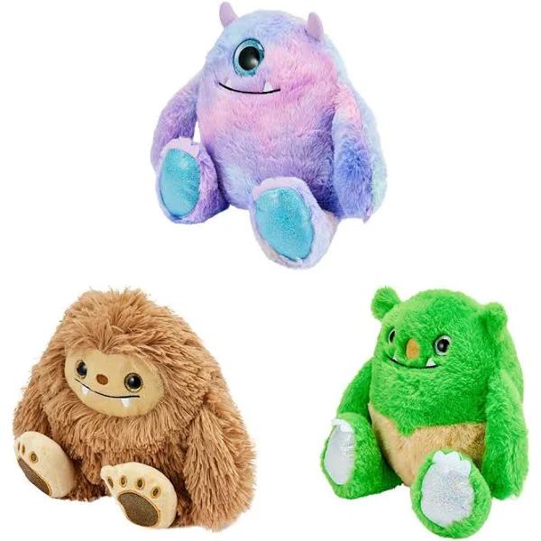 Kmart Plush Monster Toy With Affirmation Cards-Assorted