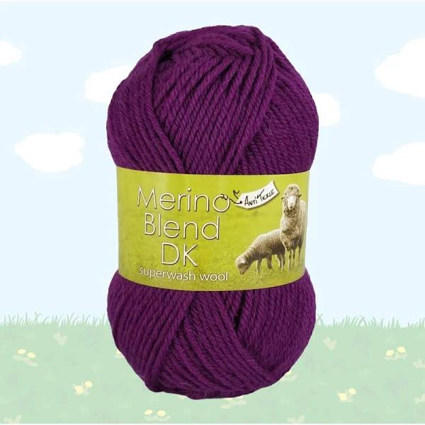 King Cole Merino Blend Dk - Blackcurrant (3394)