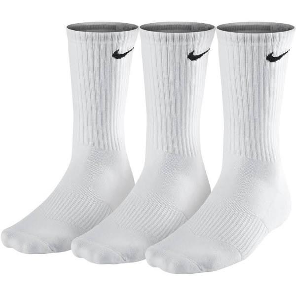 Nike 3 Pack Cushion Crew Socks - White