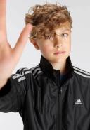 Adidas Sportswear - Black Sweats - Essentials 3-Stripes Woven Tracksuit - Kids - Size 13-14YRS at The Iconic