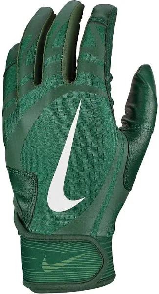 Nike Alpha Haurache Edge Youth Batting Gloves Deep Forest Large