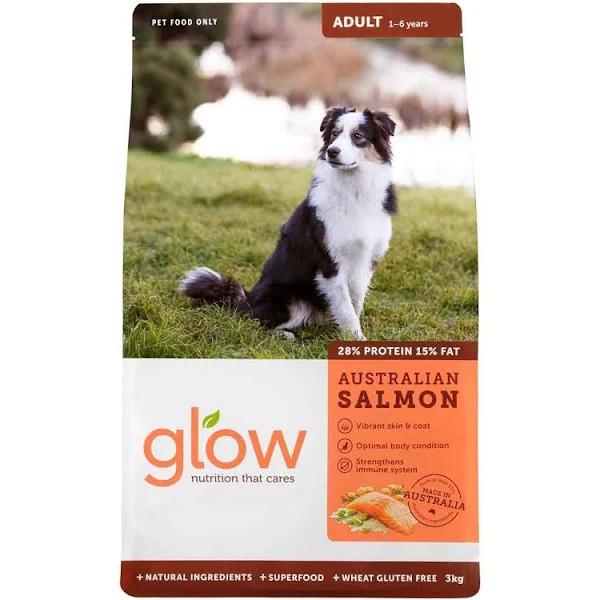 Glow Adult Australian Salmon Dry Dog Food - 10kg