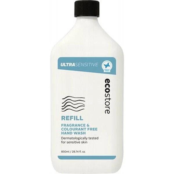 Ecostore Ultra Sensitive Hand Wash Refill, 850 ml