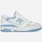 New Balance 550 Sneakers in White and Blue