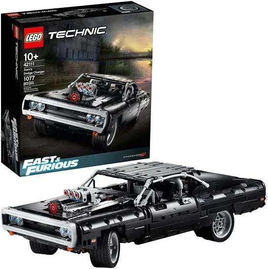 LEGO Technic Fast & Furious Doms Dodge Charger 42111 Race Car Building