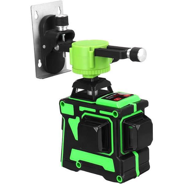 Traderight Laser Level Green Light Self Leveling 360 Rotary 3D 12 Line Measure