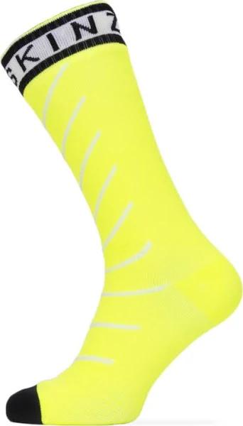 Sealskinz - Waterproof Warm Weather Mid Length Socks With Hydrostop - Yellow - UK Medium