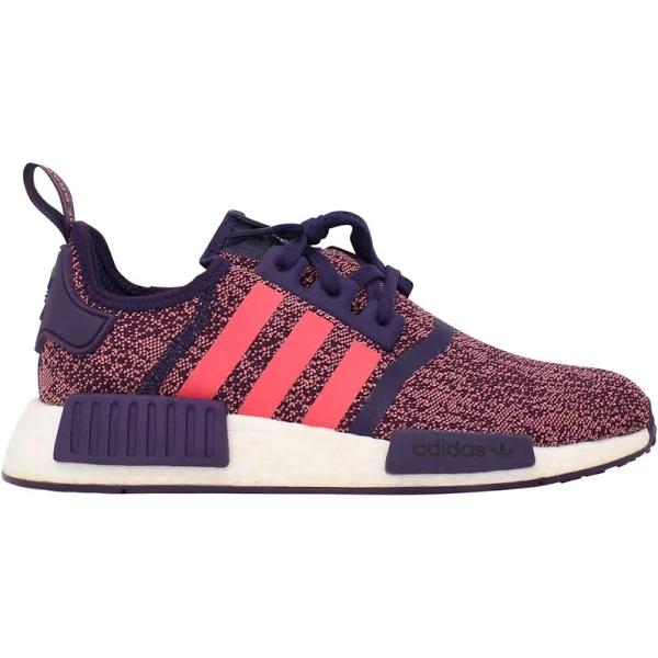 Adidas NMD R1 Legend Purple/Shock Red-Core Black F34421 Grade-School