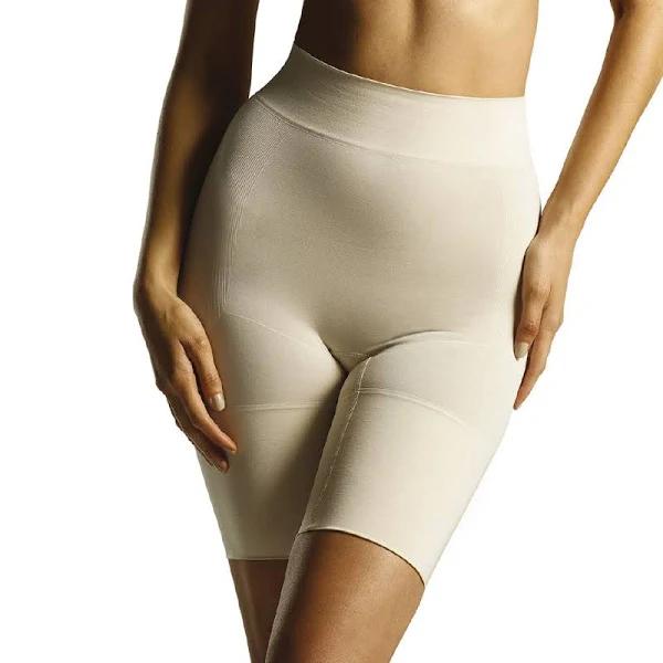 Clio Women's Longline Thigh Slimmer- Nude - Size 14-16