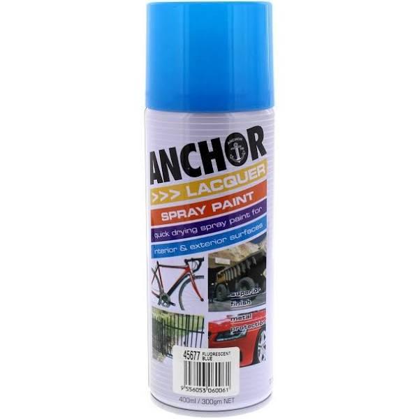 Anchor Fluorescent Blue Spray Paint 45677