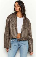 Staten Island Jacket - Chocolate - XXS - Women's Jackets - Lioness Fashion | AfterPay Available