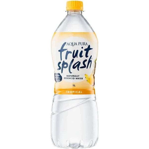 Aqua Pura Fruit Splash Tropical 1Lt x 12 | Sippify