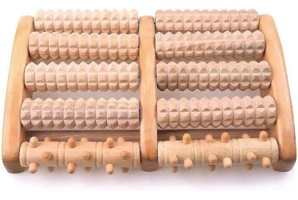 Foot Massager, Foot Roller Wooden Massager, Foot Reflexology For Plantar