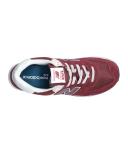 New Balance Burgundy 574 Core Sneakers