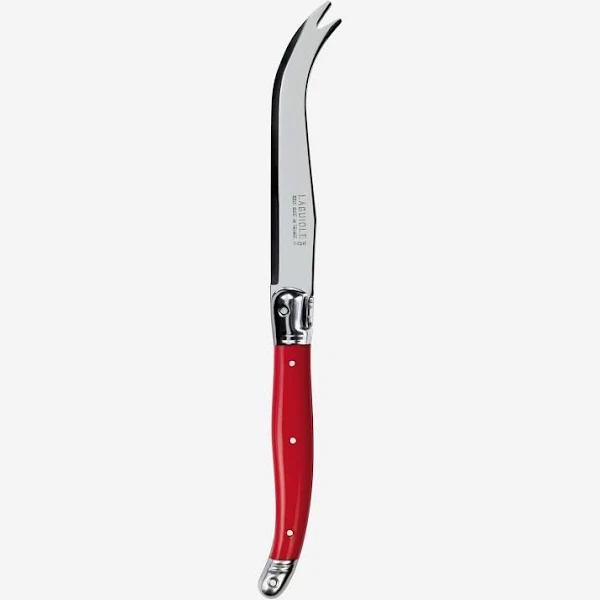 Laguiole Debutant Cheese Knife Red