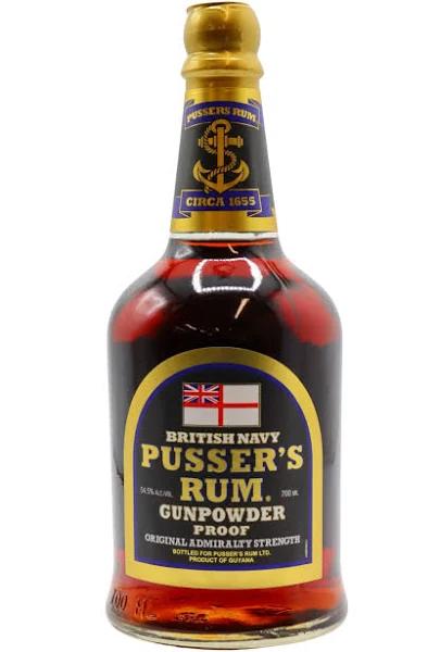 Pusser's Rum Gunpowder Proof Rum 700ml