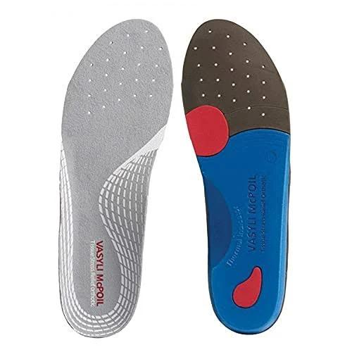 Vasyli+McPoil Tissue Stress Relief Orthotic, Low Profile Shoe Insole F