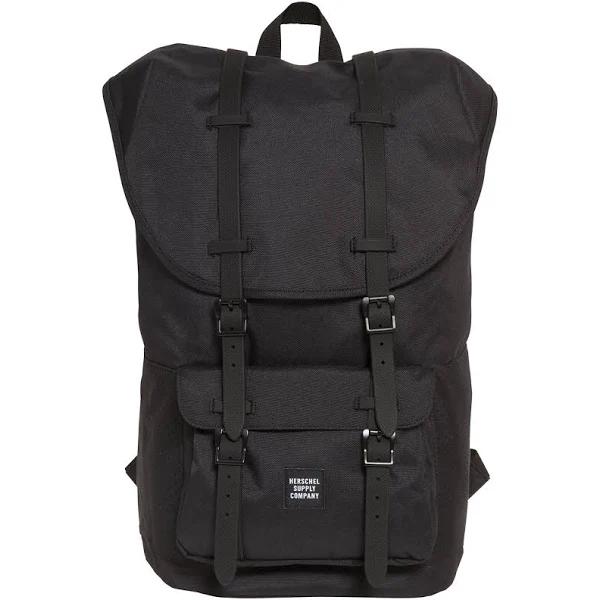 Herschel Little America Backpack - Black/Black Rubber