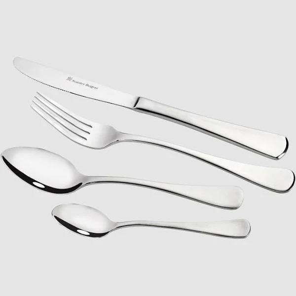 David Jones Stanley Rogers Metropolitan 24pc Cutlery Set in Silver, Size 24 PC