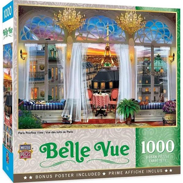 Belle Vue Paris Rooftop View 1000 Piece Puzzle