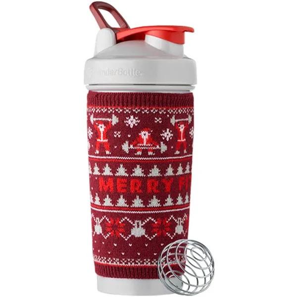 BlenderBottle Classic V2 Shaker Bottle - 28oz/828mL - Merry Fitmas