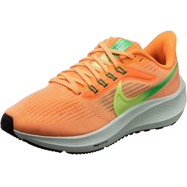 Nike Women's Air Zoom Pegasus 39 Running Shoes (Peach Cream/Ghost Green/Total Orange) 6.5