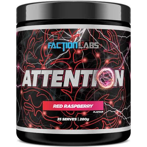 Faction Labs Attention - 35 Serves - Red Raspberry