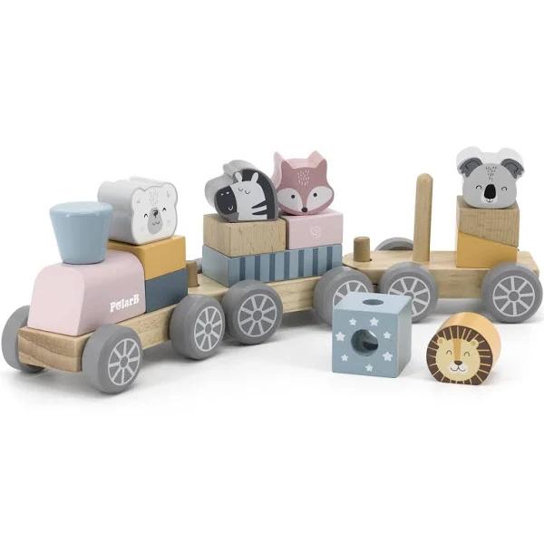 PolarB Animal Stacking Train