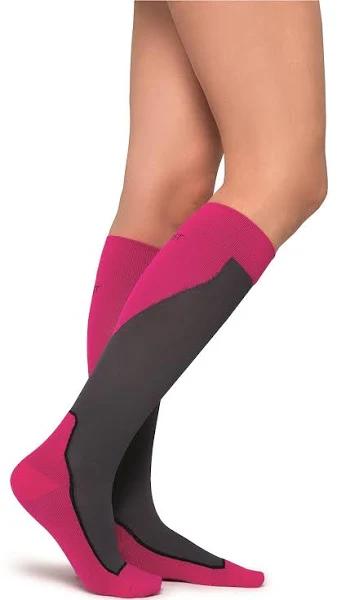 JOBST Sport Knee High Compression Sock 15-20 X-Large Pink