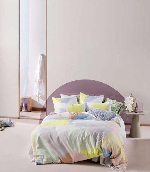 Linen House Lifestyle Otto Queen Bed Quilt Cover Set Multi