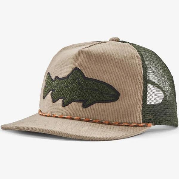 Patagonia Fly Catcher Hat Fitz Roy Trout: Seabird Grey