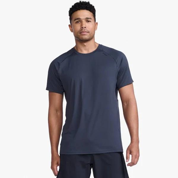 2XU Motion Tee Mens - XL India Ink/Black