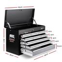 Giantz 14 Drawers Mechanic Tool Box Storage Cabinet Chest Garage Trolley Toolbox