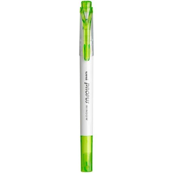 Uni Propus Window PUS-103T Twin Tip Highlighter - Light Green #15400