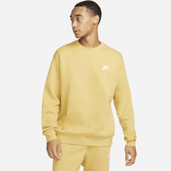 Nike - Sportswear Club Crew BB Jumper in Wheat Gold