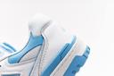 New Balance Unisex 550 White/Blue Haze/Rain Cloud - Size 4