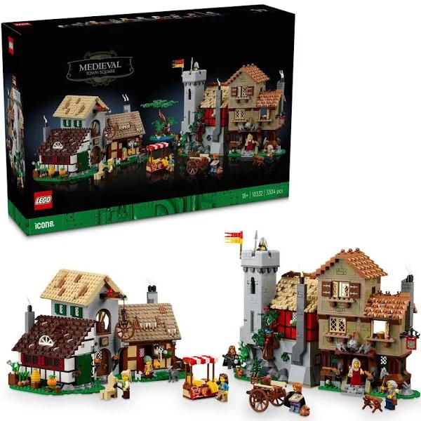 LEGO 10332 Icons Medieval Town Square