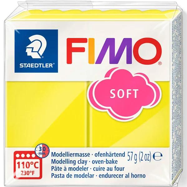 Fimo Soft Polymer Clay 57g Lemon