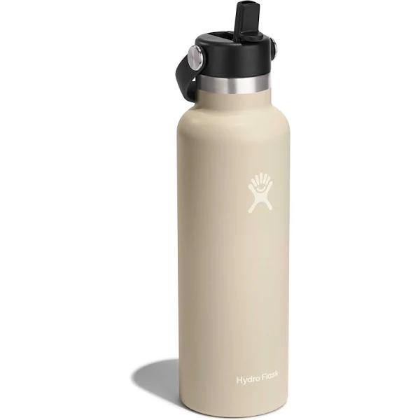 Hydro Flask 21oz / 621ml Standard Mouth + Flex Straw Cap - Water Bottle