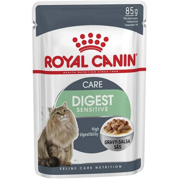 Royal Canin Digestive Care Gravy Adult Wet Cat Food 85g - 12x85g