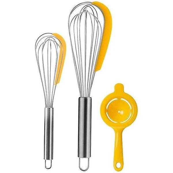 Manual Egg Beater Mixer Kitchen Baking Utensil Milk Cream Butter Whisk Foamer Stirrer Tools