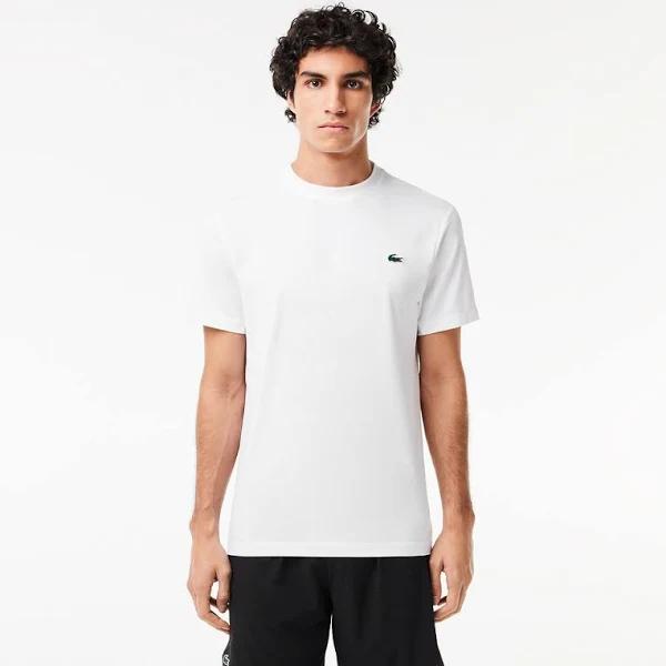 Lacoste Sport Slim Fit Stretch Jersey T-Shirt White XXXL