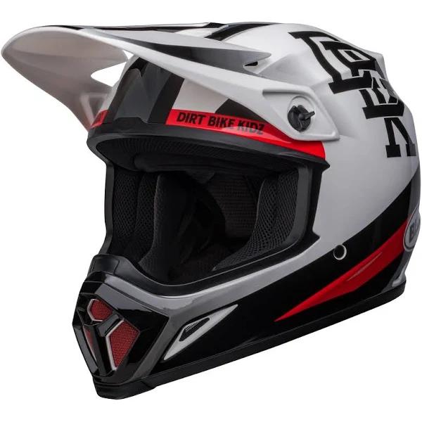 Bell 2024 MX-9 MIPS Twitch DBK White/Black Helmet - XL