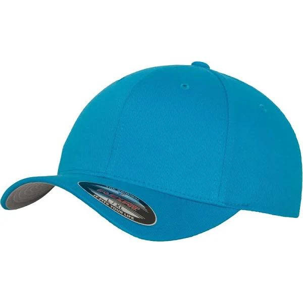 Yupoong Mens Flexfit Fitted Baseball Cap (Pack of 2) Hawaiian Ocean LXL